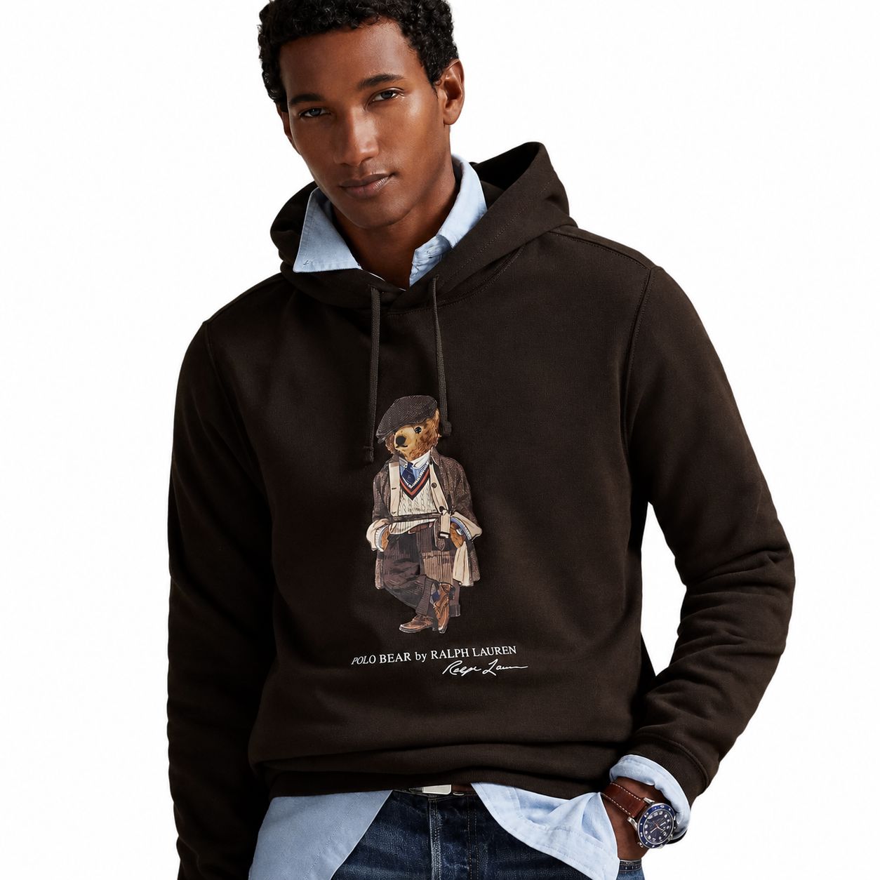 Ralph Lauren Polo Bear Fleece Kapuzenpullover