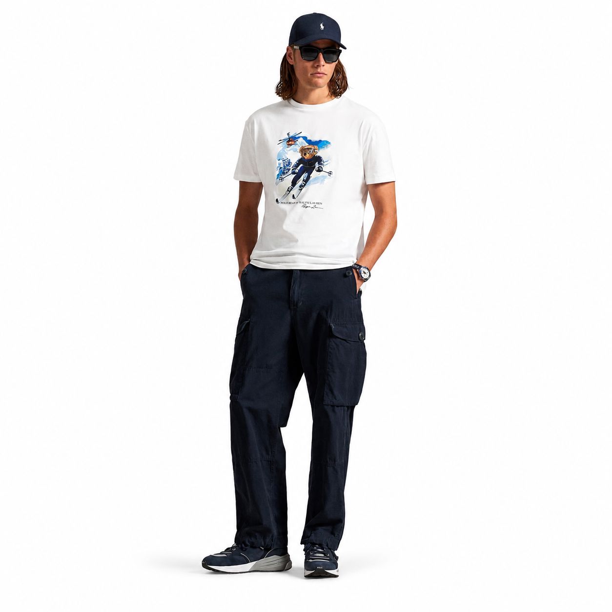 Ralph Lauren Classic Fit Polo Bear Jersey T-SHIRT