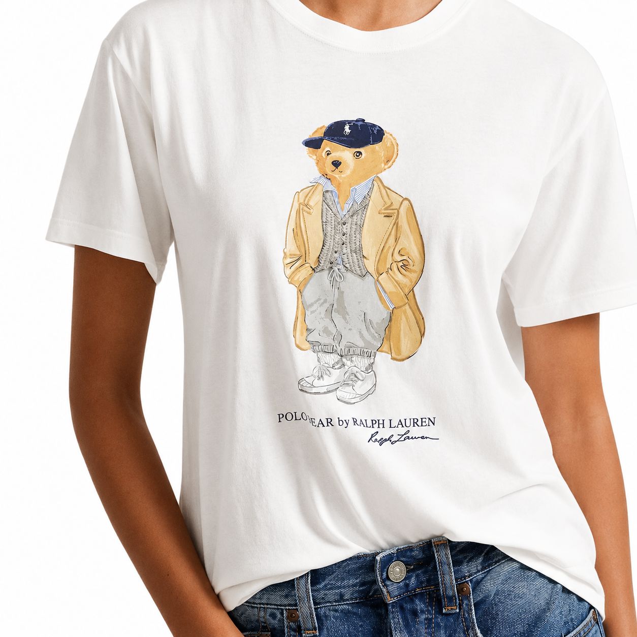 Ralph Lauren Polo Bear Baumwoll-Jersey T-SHIRT