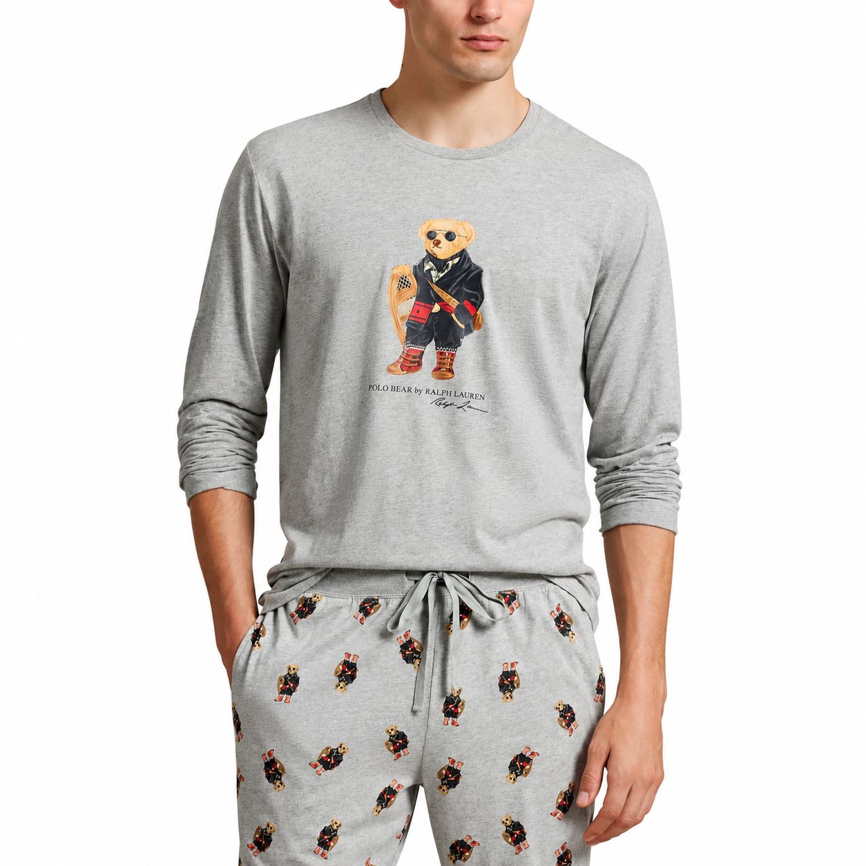 Ralph Lauren Polo Bear Jersey Pyjama-Set