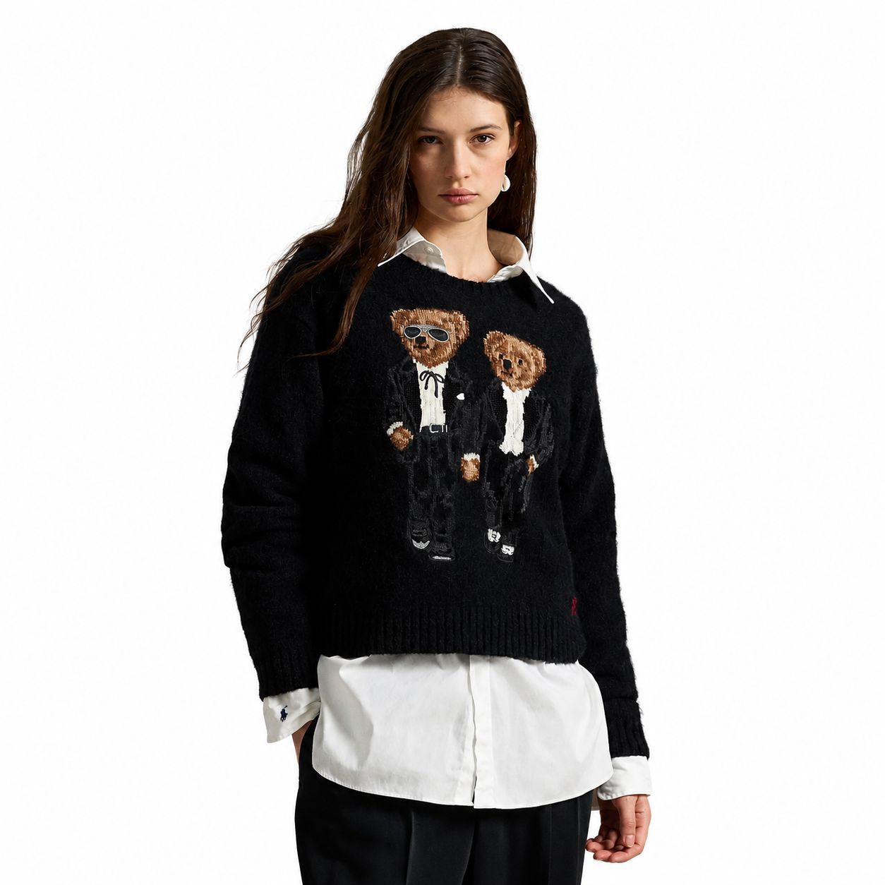 Ralph Lauren the Ralph & Ricky Tuxedo Bear Pullover