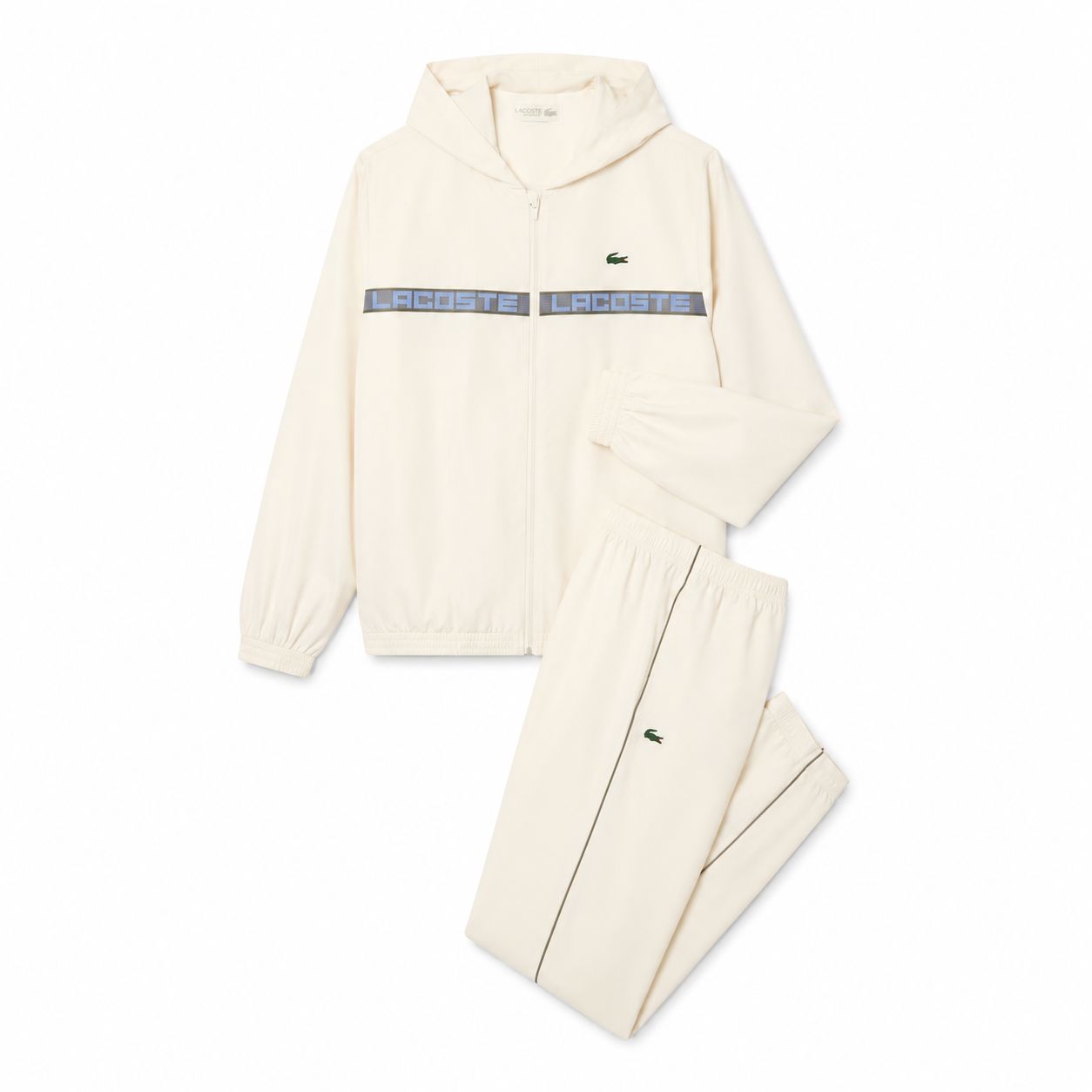 Lacoste Logo Streifen Tennis Trainingsanzug