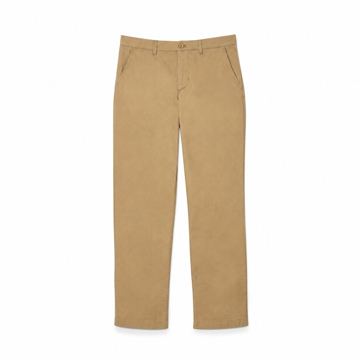 Lacoste Straight Fit Chino-Hose Aus Baumwoll-Twill