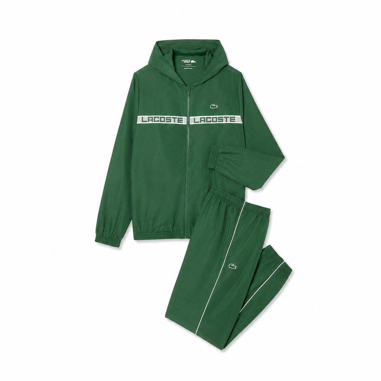 Lacoste Logo Streifen Tennis Trainingsanzug