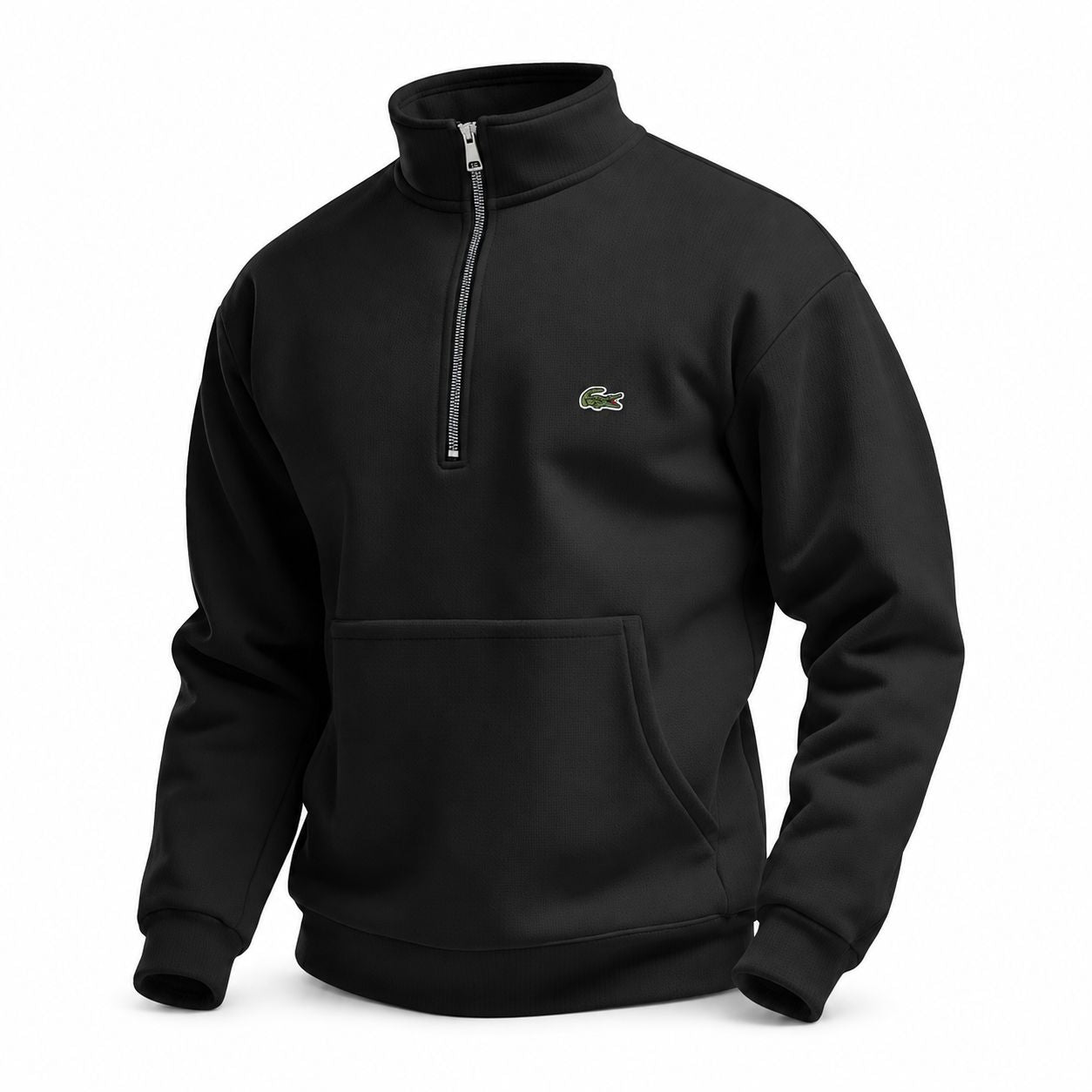 Lacoste Pullover Mit Halbem Reißverschluss