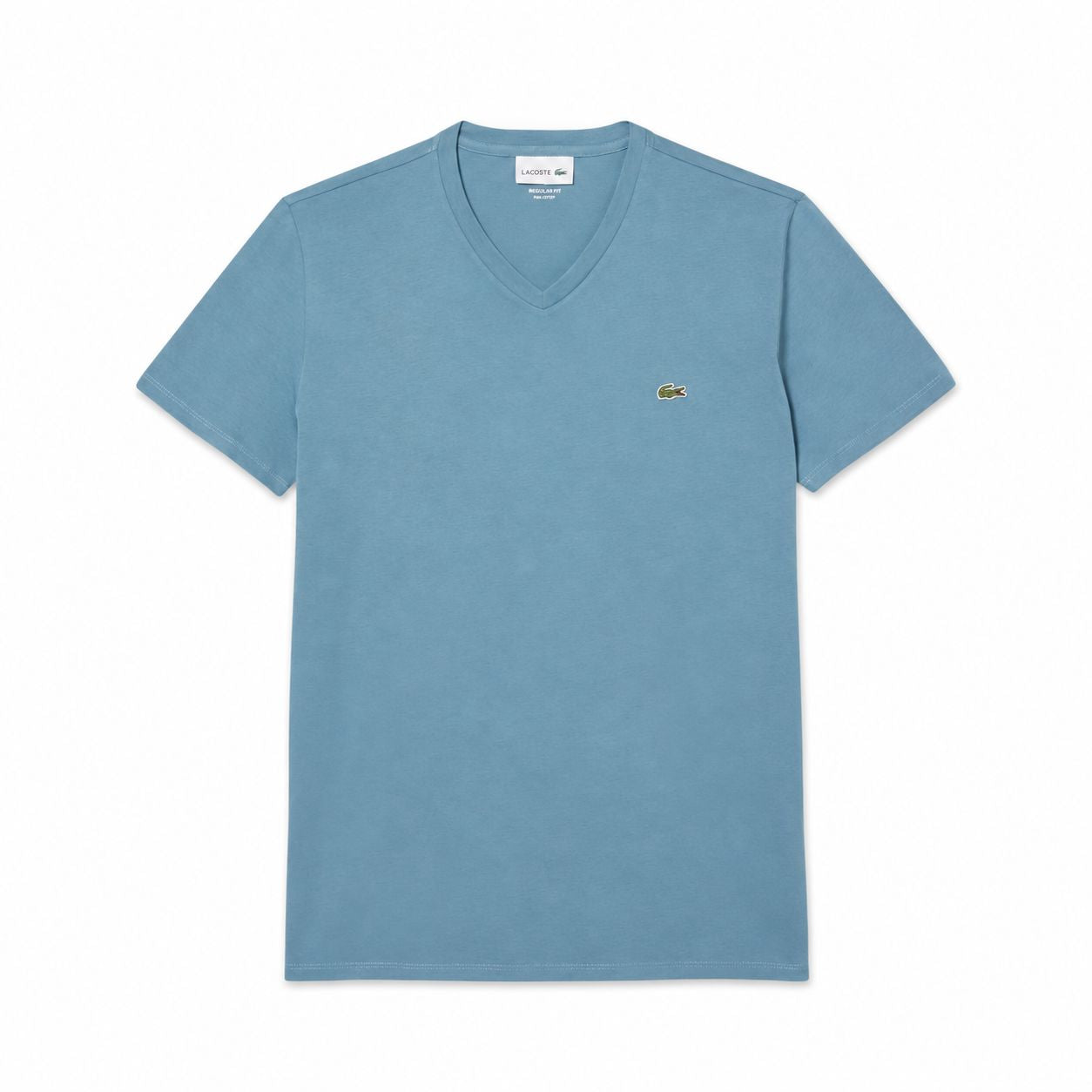 Lacoste Herren V-Ausschnitt T-SHIRT Aus Leichter Pima-Baumwolle