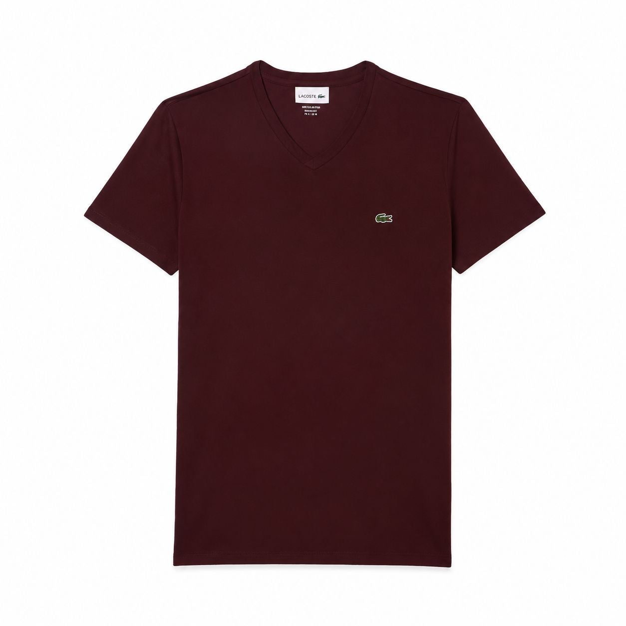 Lacoste Herren V-Ausschnitt T-SHIRT Aus Leichter Pima-Baumwolle
