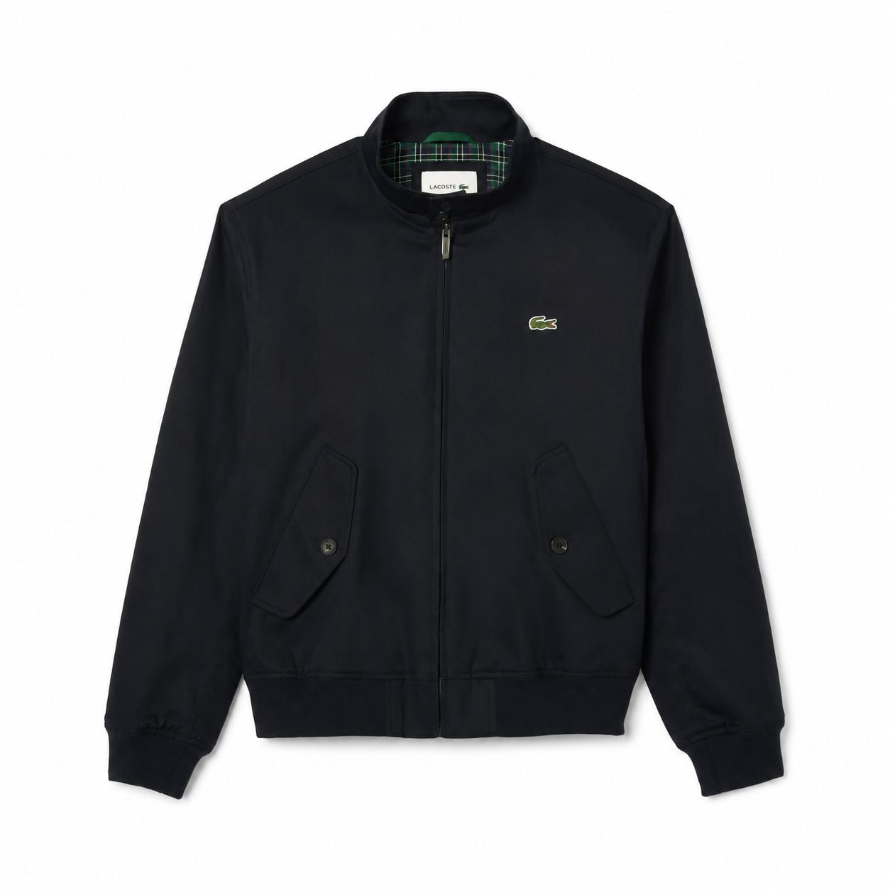 Lacoste Wasserabweisende Twill Harrington Jacke