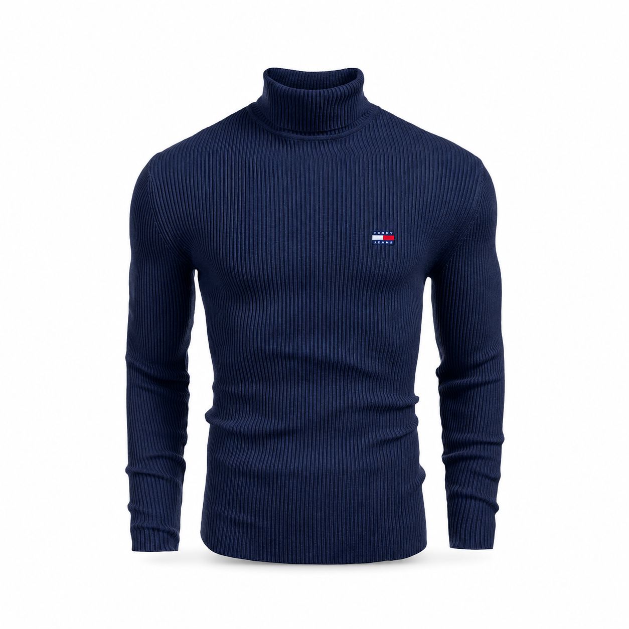 Tommy Hilfiger Rollkragen-Pullover Mit Zopfmuster Aus Wolle