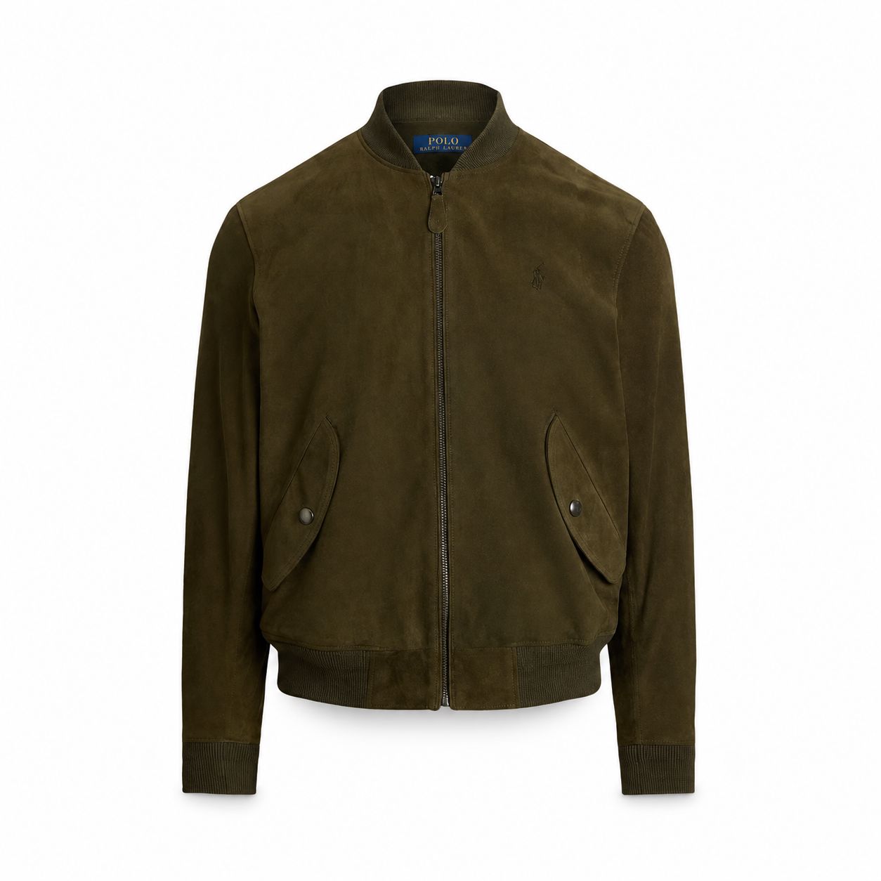 Ralph Lauren Wildleder Bomberjacke