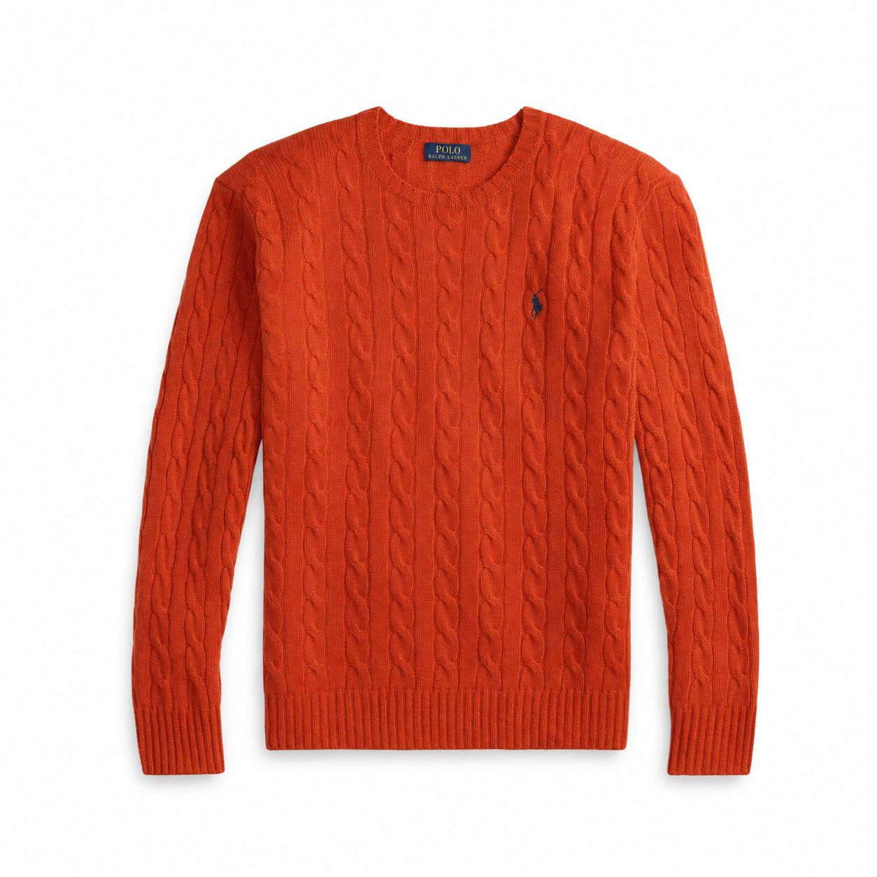 Ralph Lauren Zopfstrick-Pullover Aus Wolle-Kaschmir