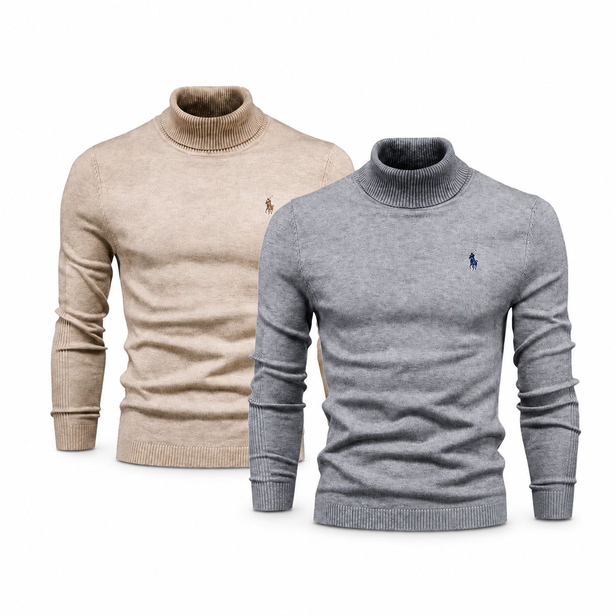 Ralph Lauren Double Elegance Rollkragenpullover – Kaufe 1, Erhalte 1 Gratis