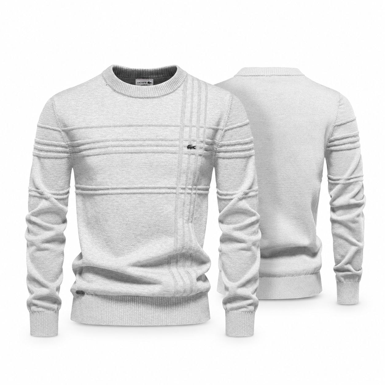 Lacoste Modern Rundhals-Strickpullover