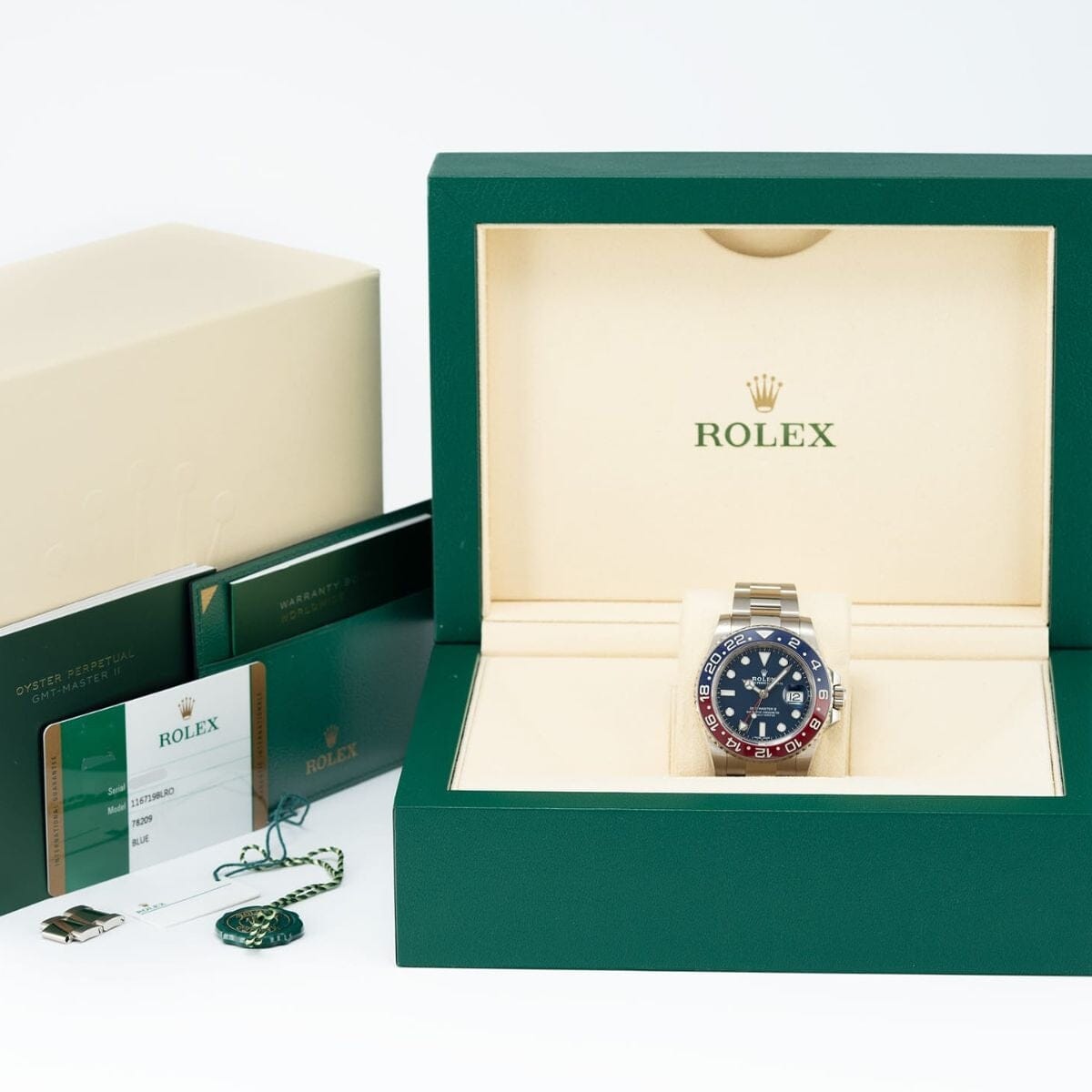 Rolex GMT-Master II 116719BLRO "pepsi" Herrenuhr