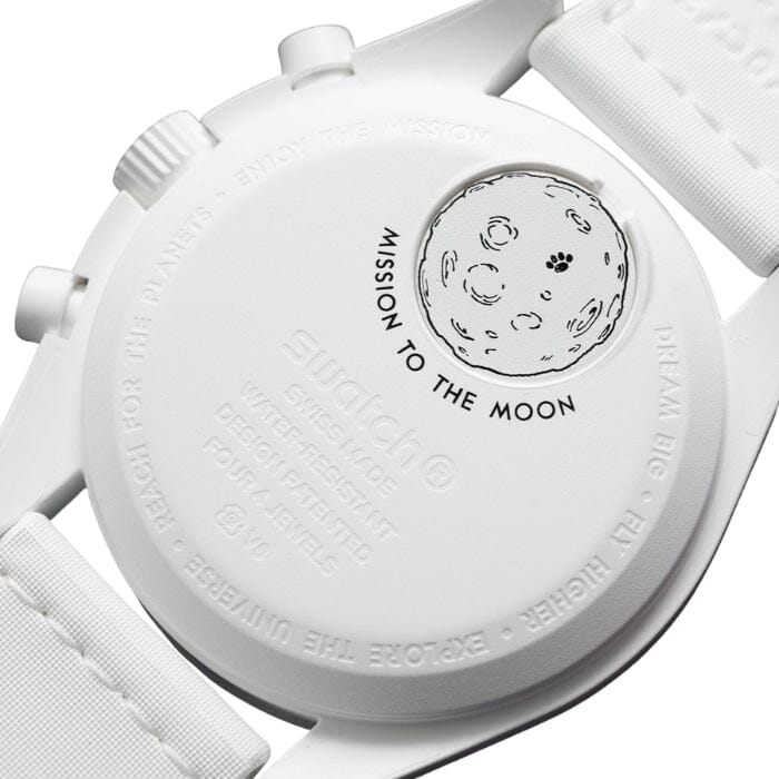 Omega X Swatch Speedmaster Moonswatch "mission to the Moonphase – Full Moon" Chronograph