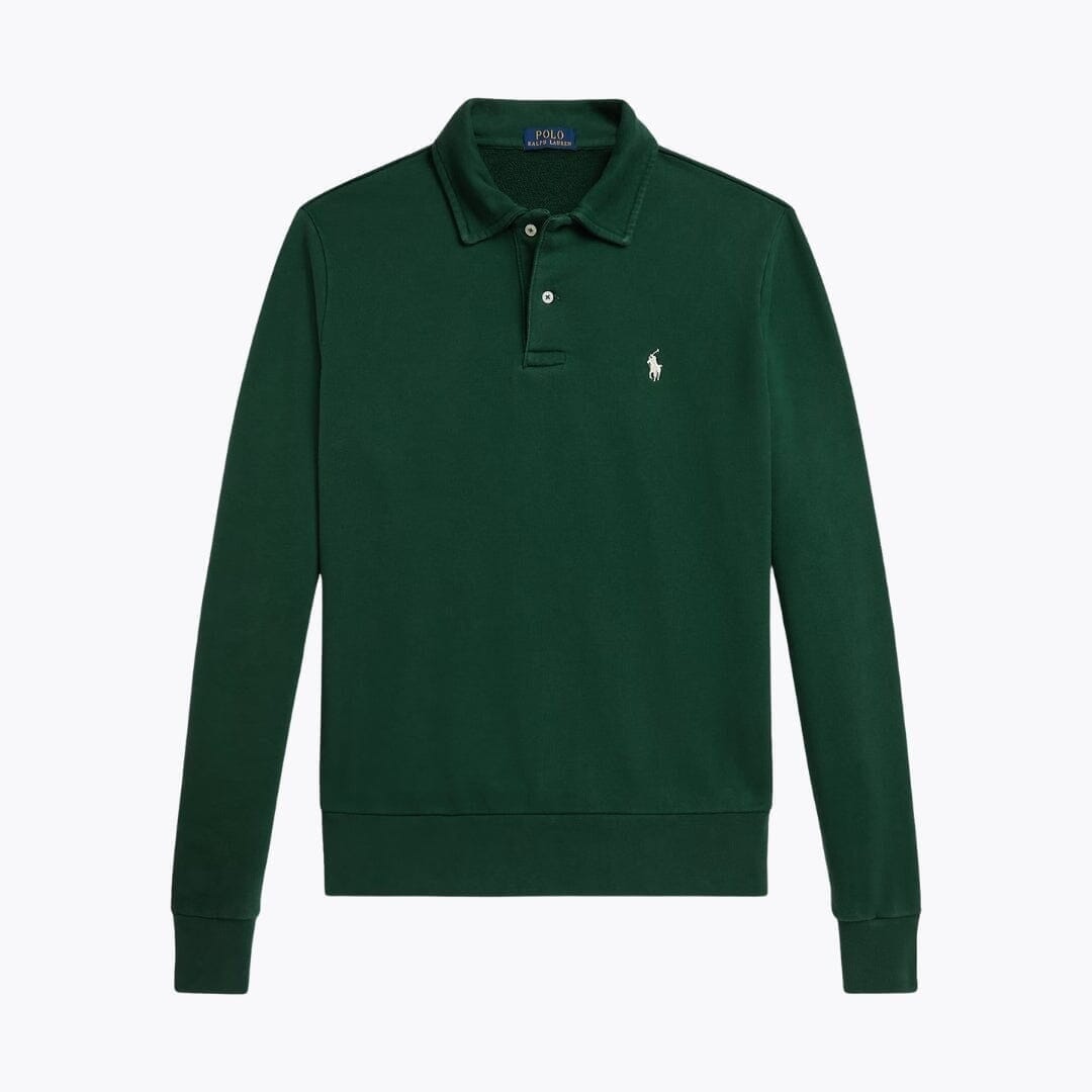 Ralph Lauren Loopback Fleece Sweatshirt Mit Kragen