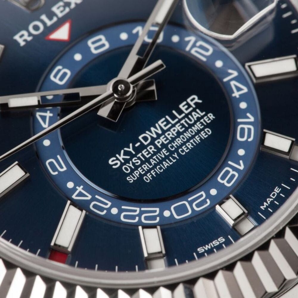 Rolex Sky-Dweller "blaues Zifferblatt" 326934-0003