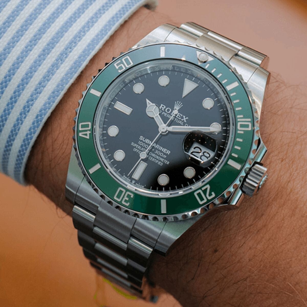 Rolex Submariner 126610LV "kermit" Herrenarmbanduhr