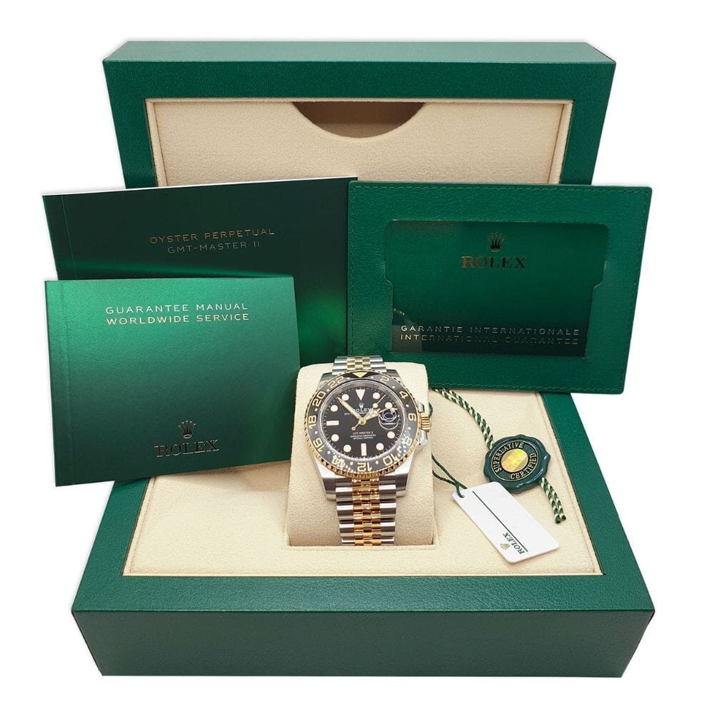 Rolex GMT-Master II 126713GRNR "yellow Gold Jubilee" Herrenuhr