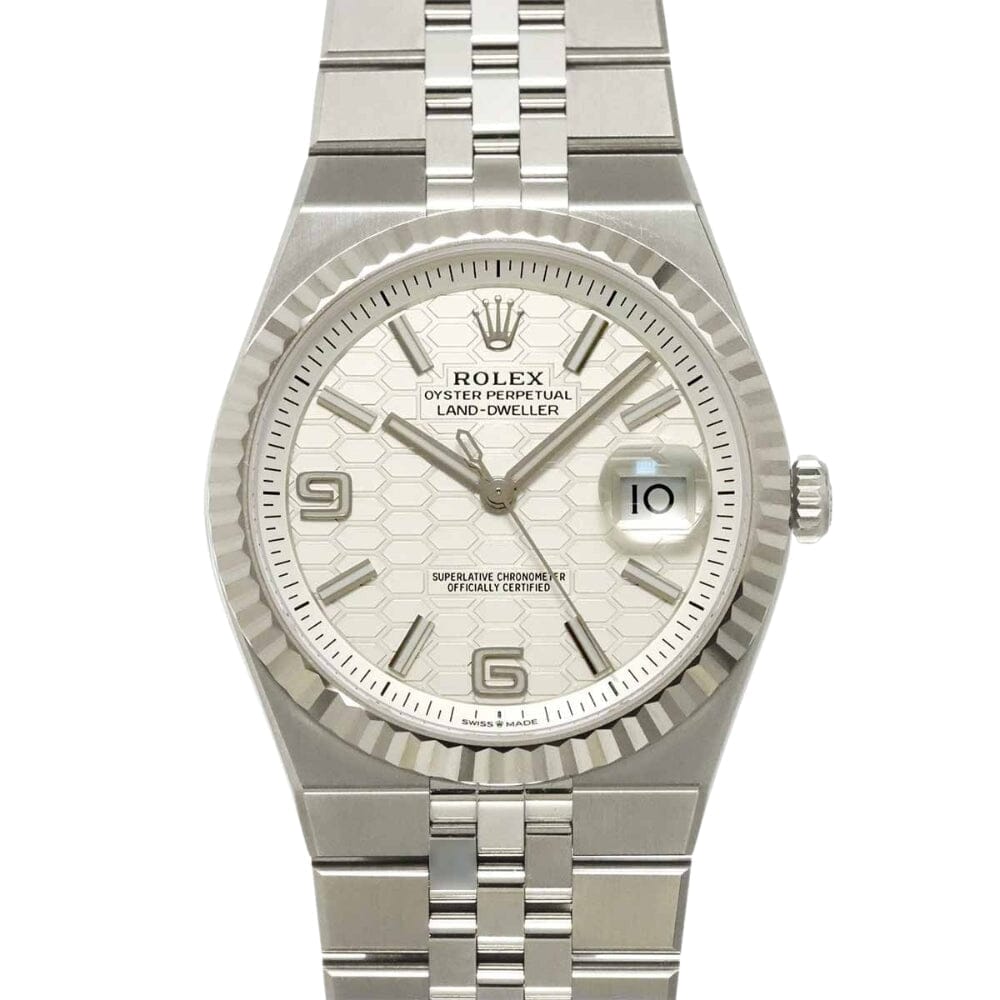 Rolex Land-Dweller 127334 "weißes Zifferblatt" 40mm