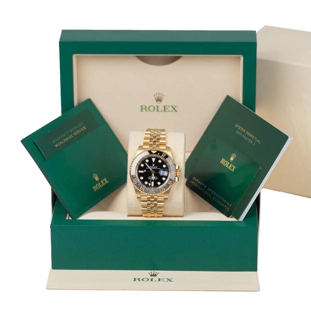 Rolex GMT-Master II 126718GRNR 'jubilee Gold' Herrenuhr
