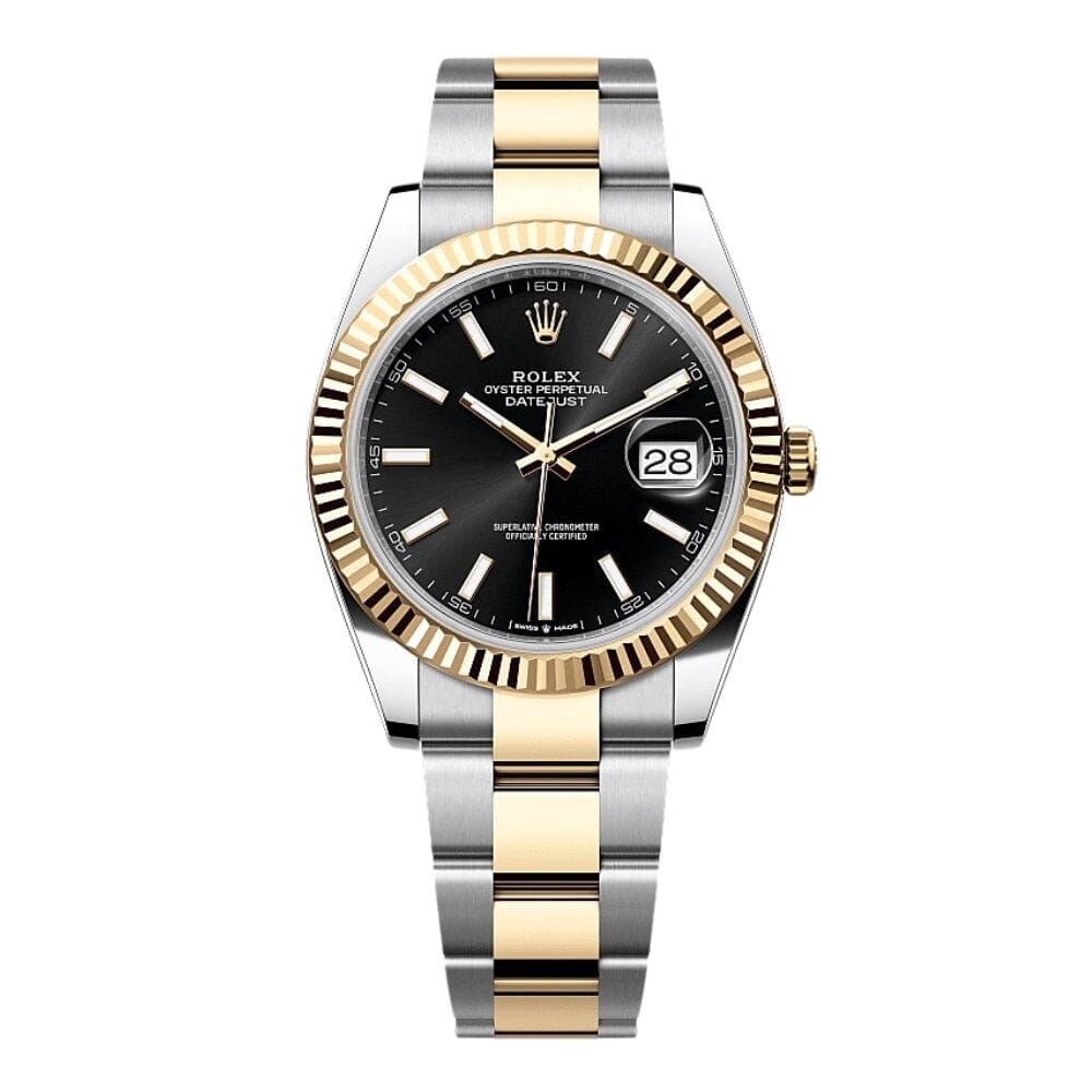 Rolex Datejust Oystersteel 126333 'gold White' - Luxusuhr