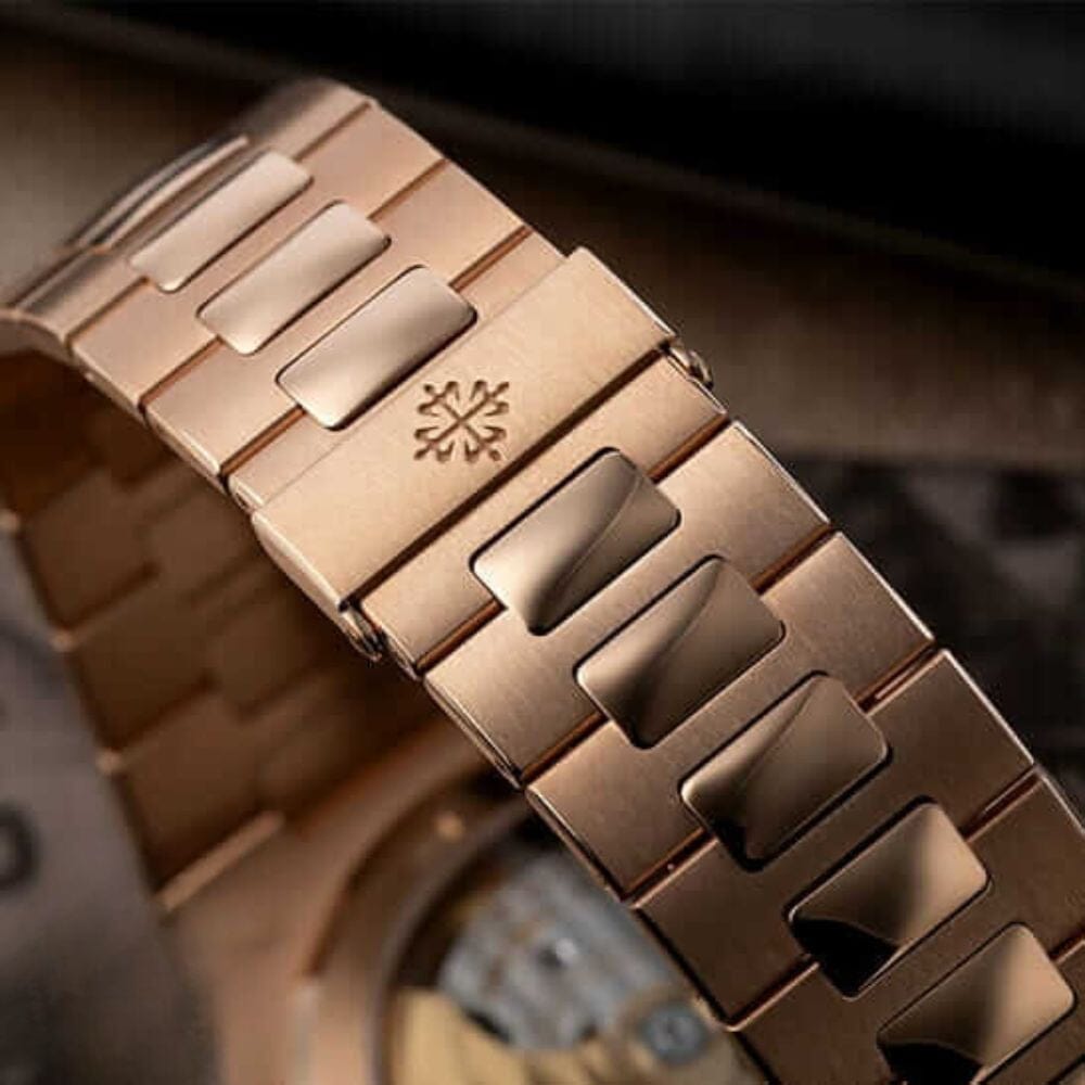 Patek Philippe Nautilus Chronograph 5980/1R-001 Roségold Schwarzes Zifferblatt
