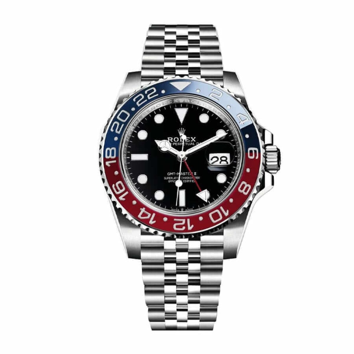 Rolex GMT-Master II "pepsi" Jubilee 126710BLRO