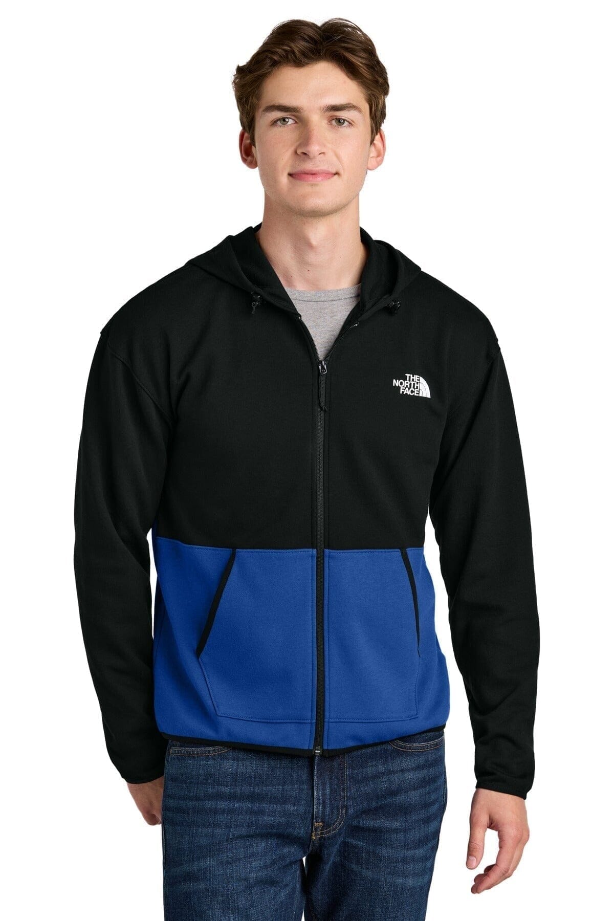 The North Face Double-Knit Kapuzenjacke Mit Reißverschluss
