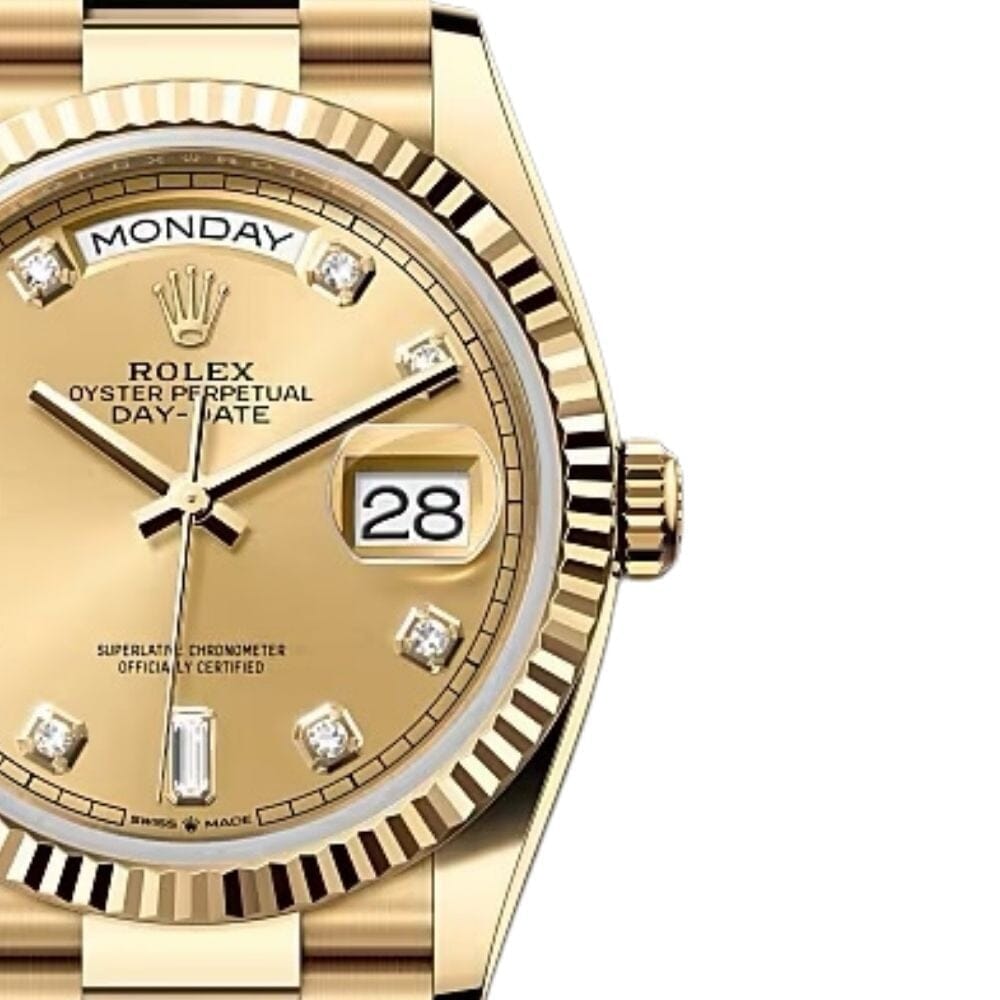 Rolex Day-Date Diamond 128238 Gelbgold