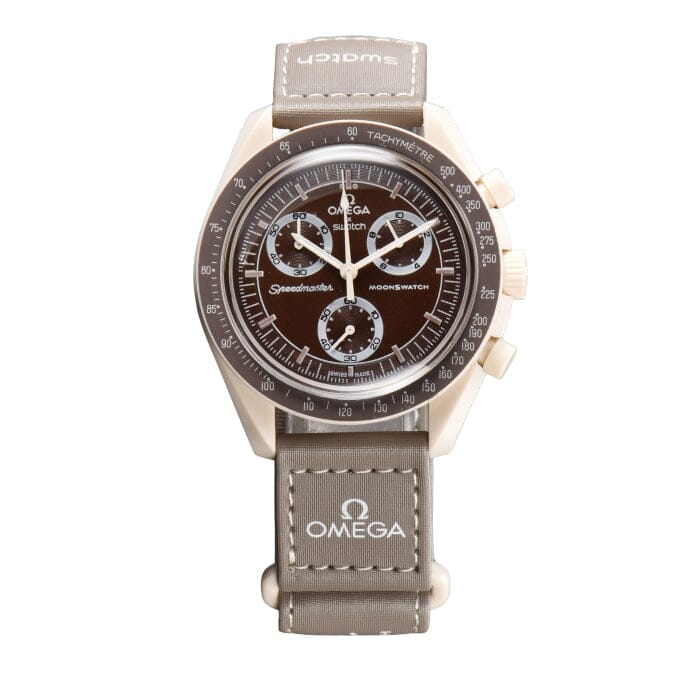 Omega X Swatch Speedmaster Moonswatch "mission to Jupiter" Chronograph