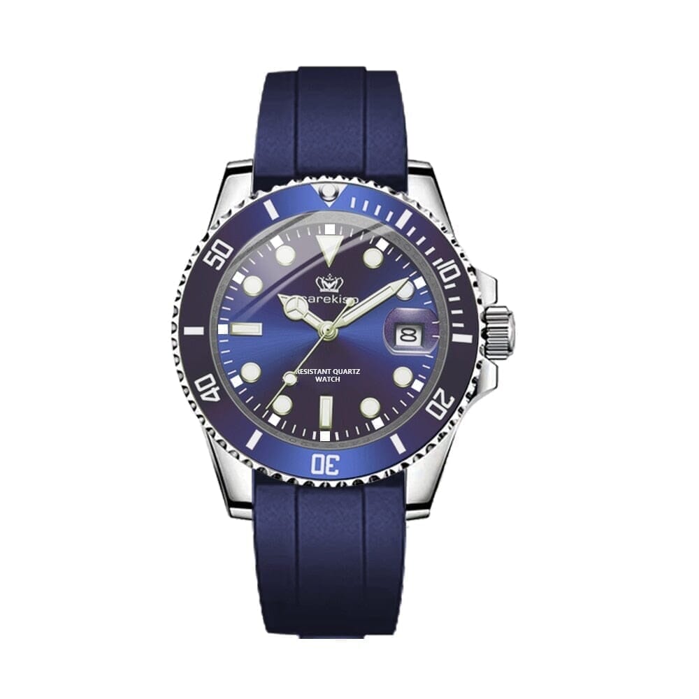 CAREKISO Poedagar Subdate Sport Herrenarmbanduhr - Quarz Luxusuhr Mit Datumsanzeige