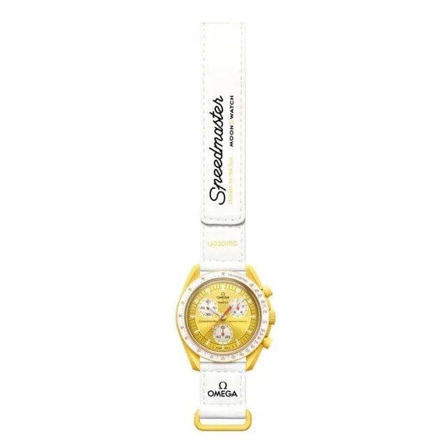 Omega X Swatch Speedmaster Moonswatch "mission to the Sun" Chronograph