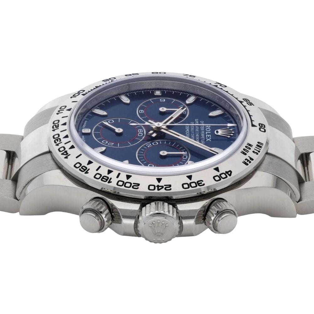 Rolex Daytona 126509 Weißgold Mit Blauem Zifferblatt