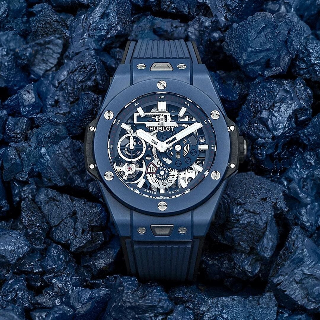 Hublot Big Bang MECA-10 Keramik Blau 45mm Herrenchronograph