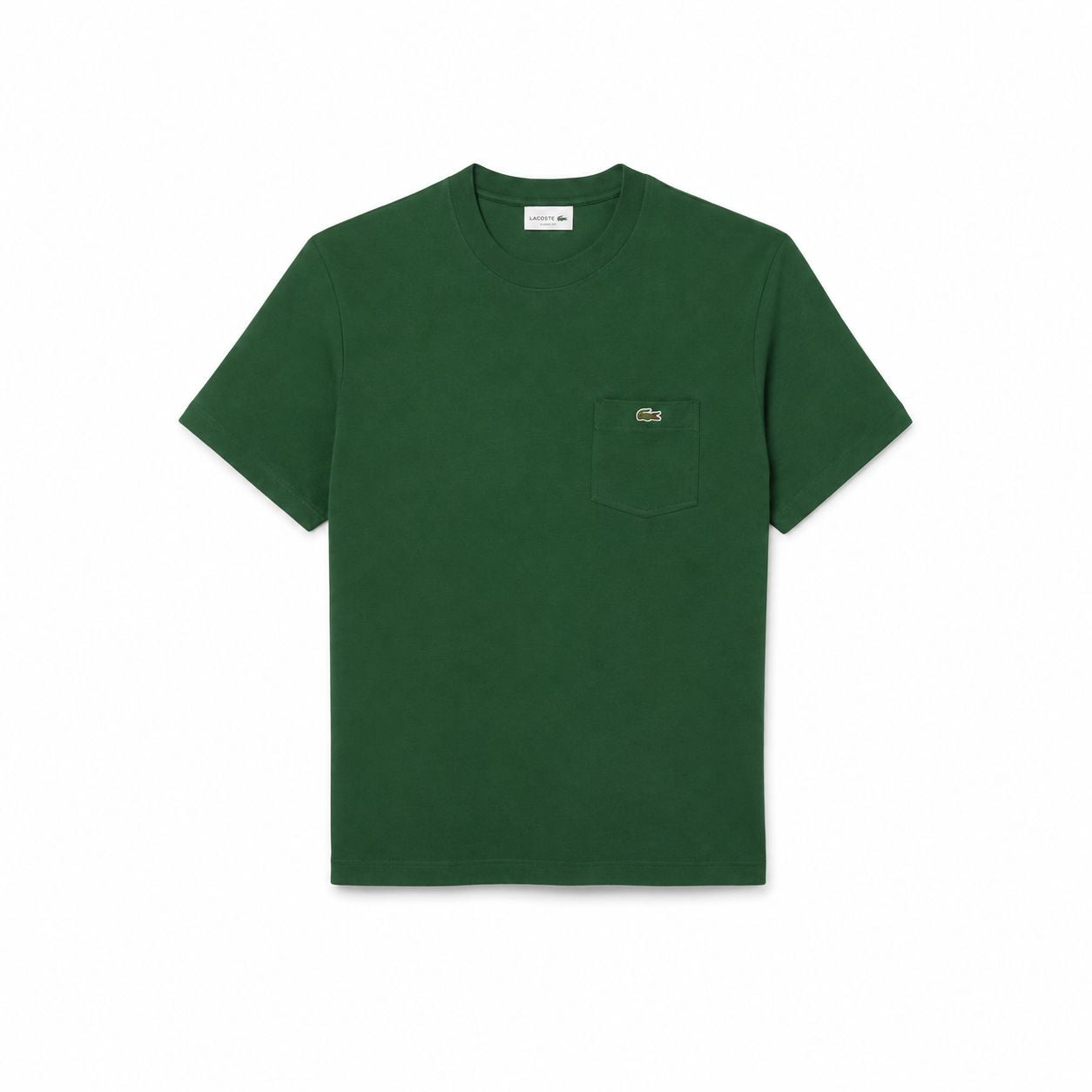 Lacoste Baumwoll-T-Shirt Mit Brusttasche