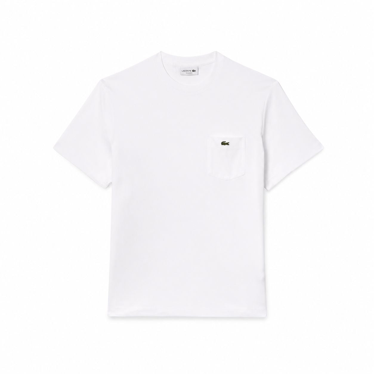 Lacoste Baumwoll-T-Shirt Mit Brusttasche