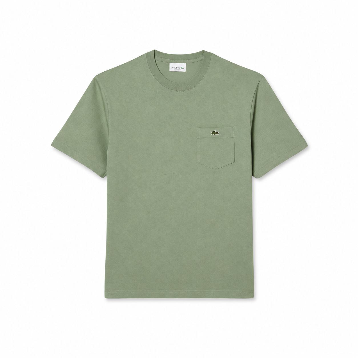 Lacoste Baumwoll-T-Shirt Mit Brusttasche