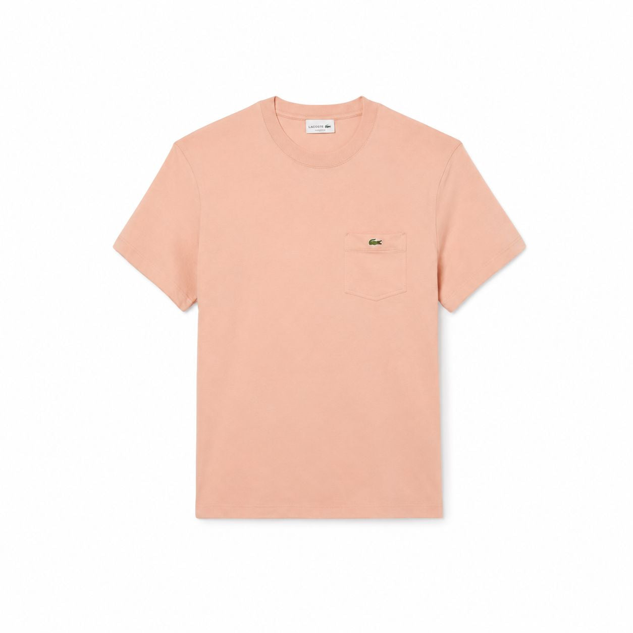 Lacoste Baumwoll-T-Shirt Mit Brusttasche