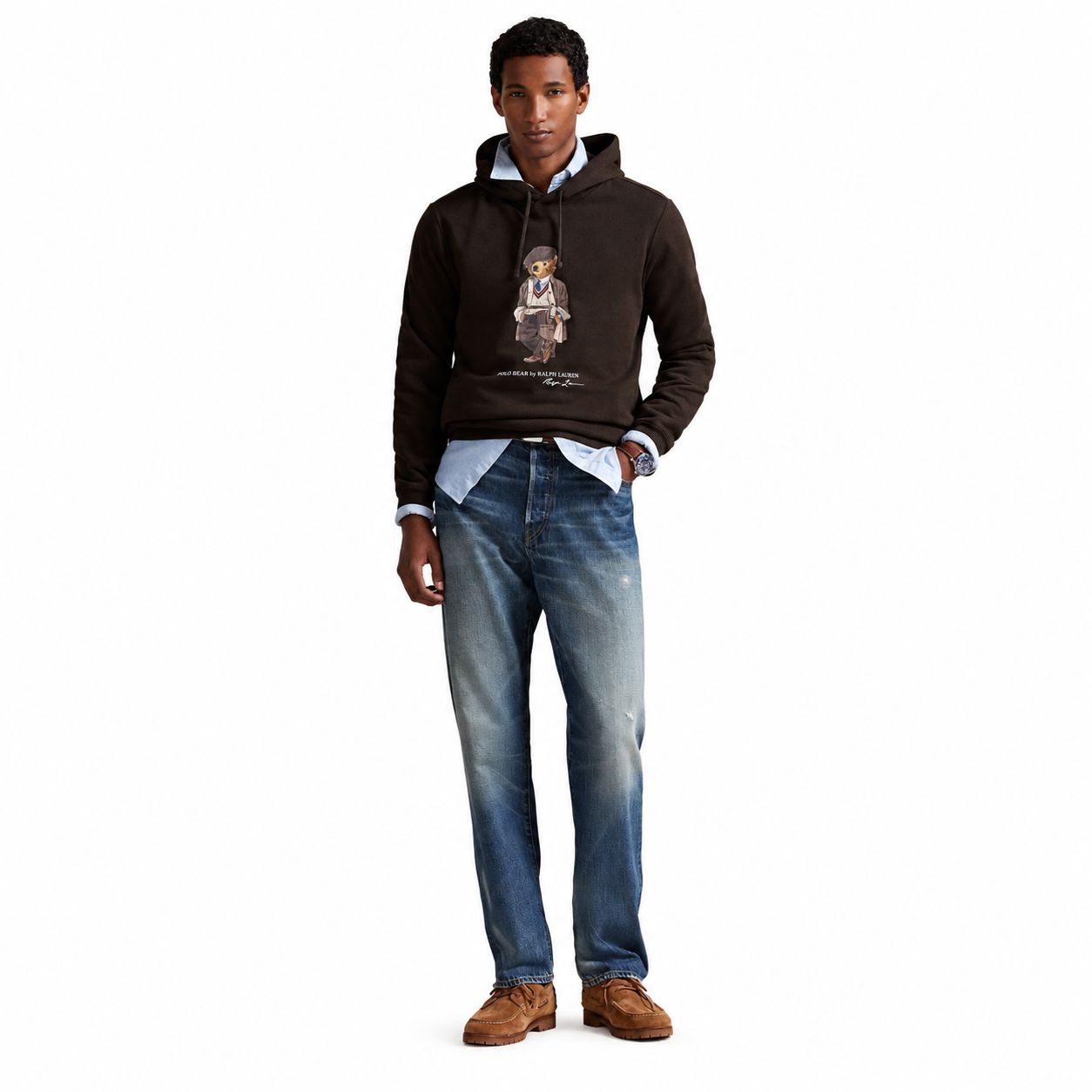 Ralph Lauren Polo Bear Fleece Kapuzenpullover