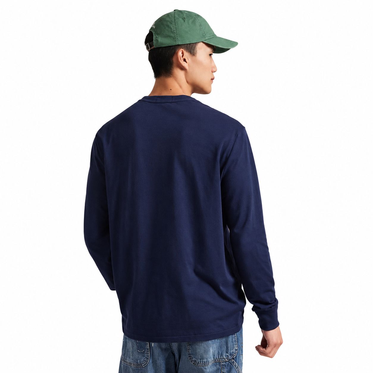 Ralph Lauren Polo Bear Jersey T-SHIRT Classic Fit Langarm