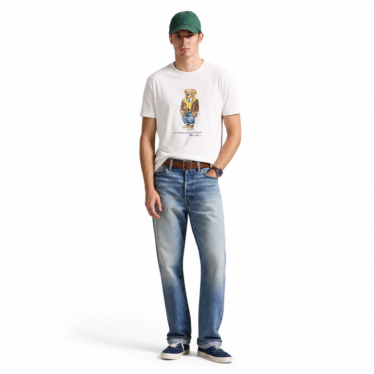 Ralph Lauren Classic Fit Polo Bear Jersey T-SHIRT