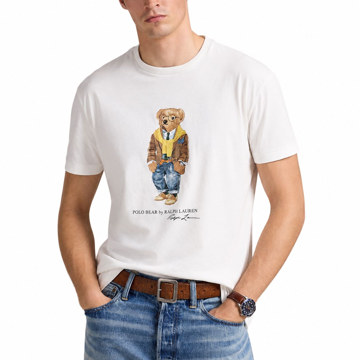Ralph Lauren Classic Fit Polo Bear Jersey T-SHIRT
