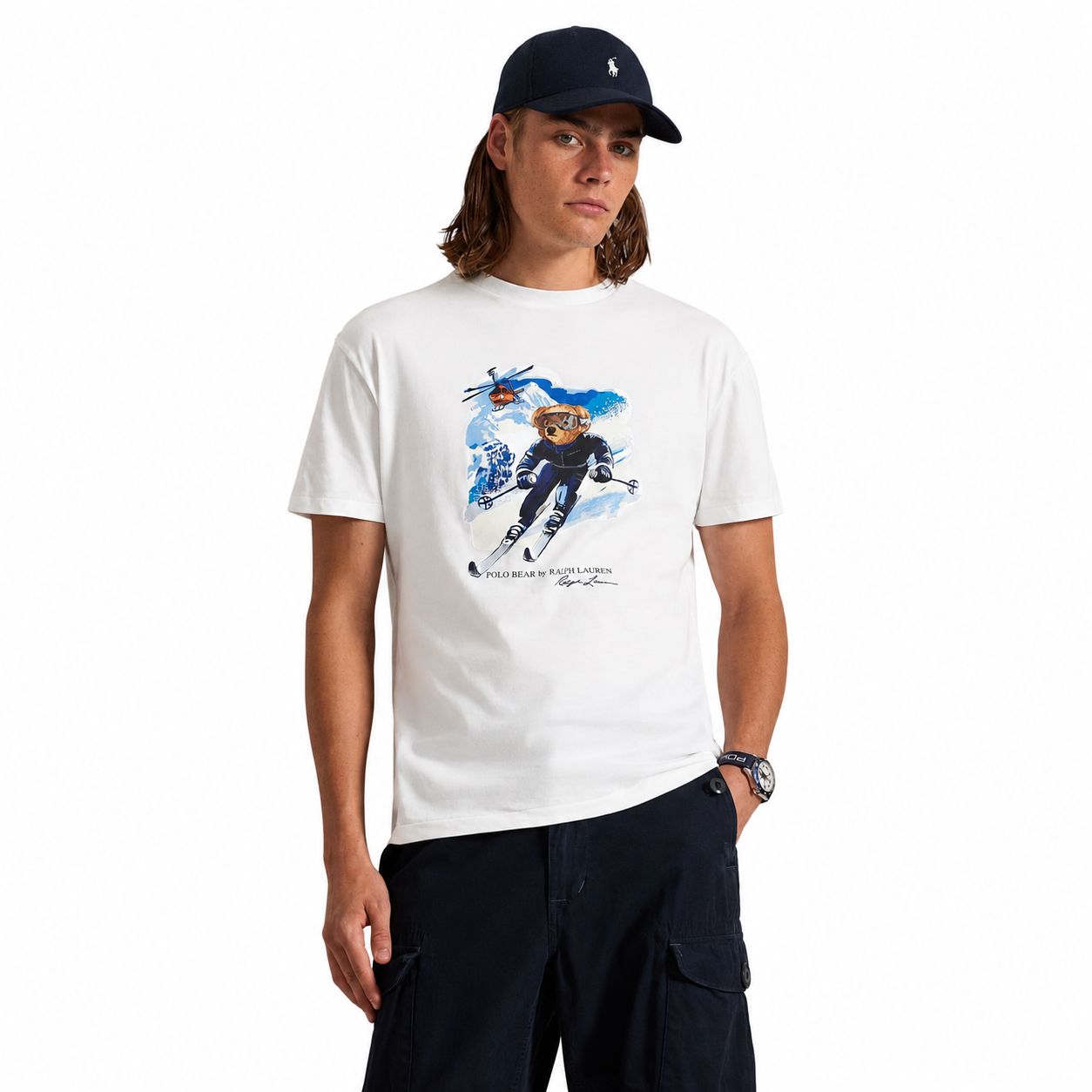 Ralph Lauren Classic Fit Polo Bear Jersey T-SHIRT