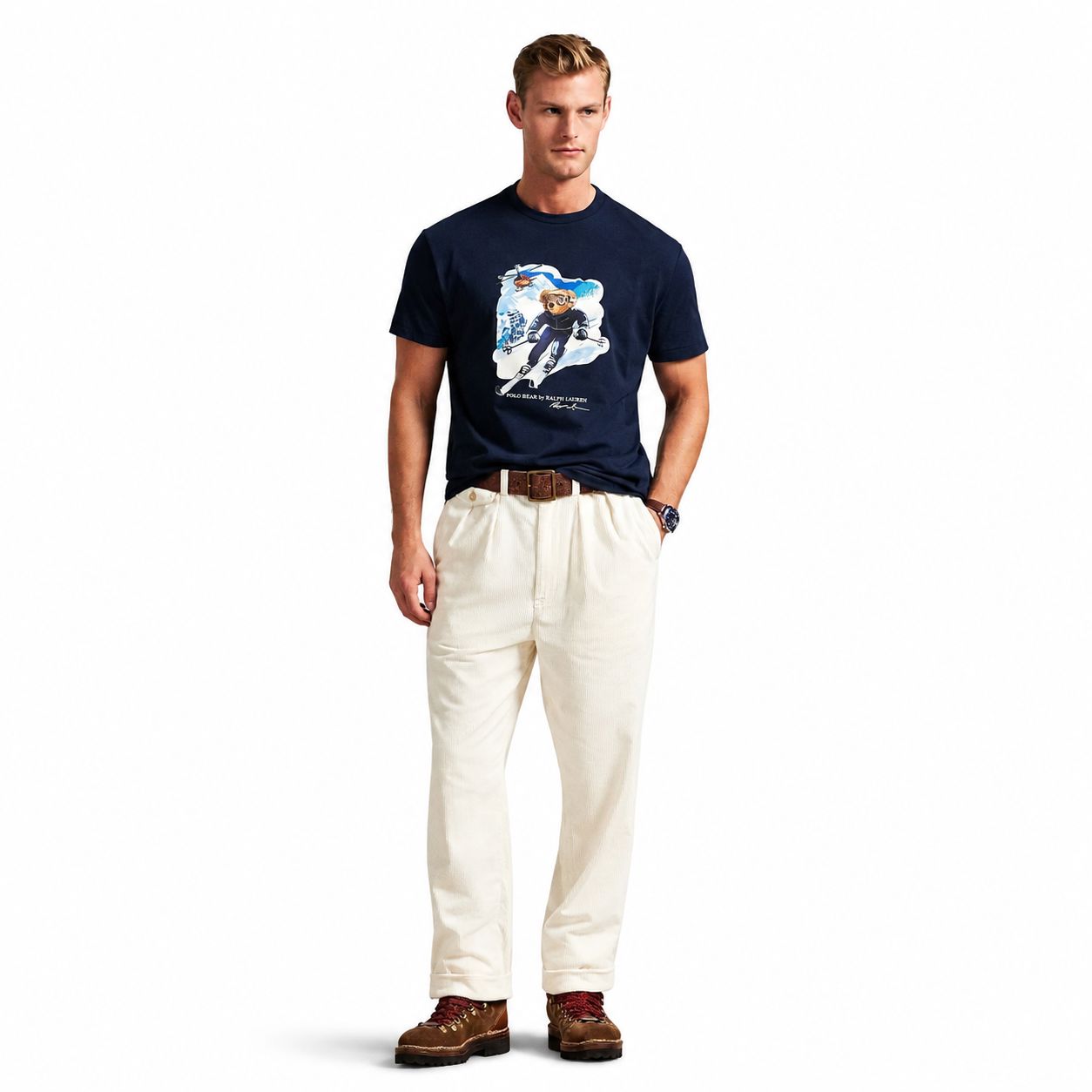 Ralph Lauren Classic Fit Polo Bear Jersey T-SHIRT