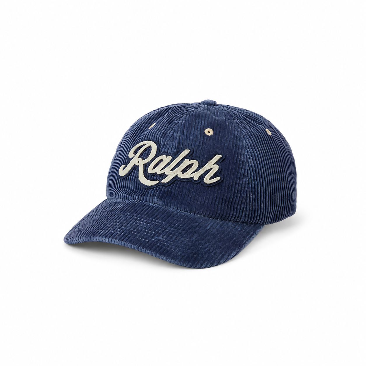 Ralph Lauren Logo Cord Baseball Cap