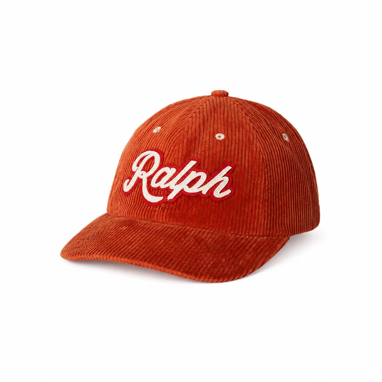 Ralph Lauren Logo Cord Baseball Cap