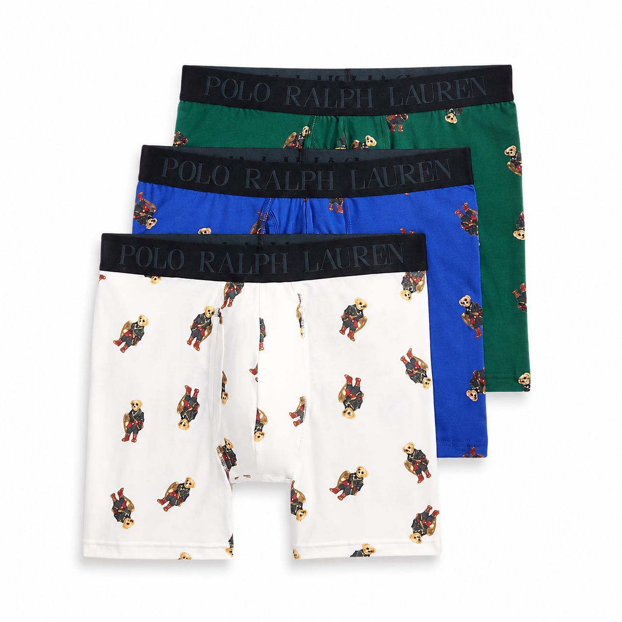 Ralph Lauren 4D-Flex Polo Bear Boxershorts 3er-Pack