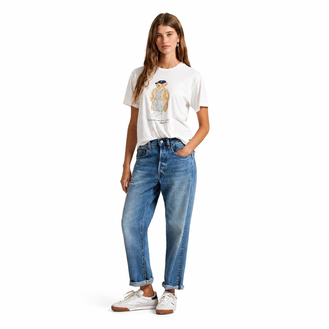 Ralph Lauren Polo Bear Baumwoll-Jersey T-SHIRT
