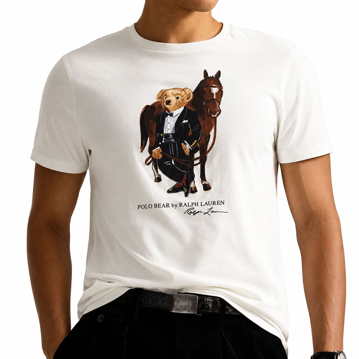 Ralph Lauren Polo Bear Baumwoll-T-Shirt